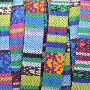 Aztec Koord 10x2mm plat per 10cm